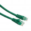 35ft Cat5e Green Ethernet Patch Cable, Snagless/Molded Boot 10X6-05135