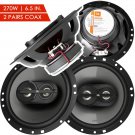 4x JBL 6.5" CAR AUDIO STEREO 3-WAY 540W COAXIAL 4 SPEAKERS 6-1/2 INCH 135W EACH